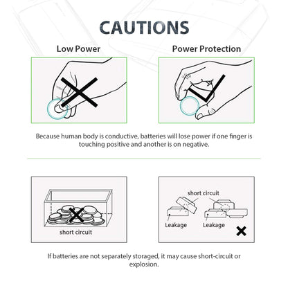 LiCB 20 Pack LR44 AG13 357 303 SR44 Battery 1.5V Button Coin Cell Batteries