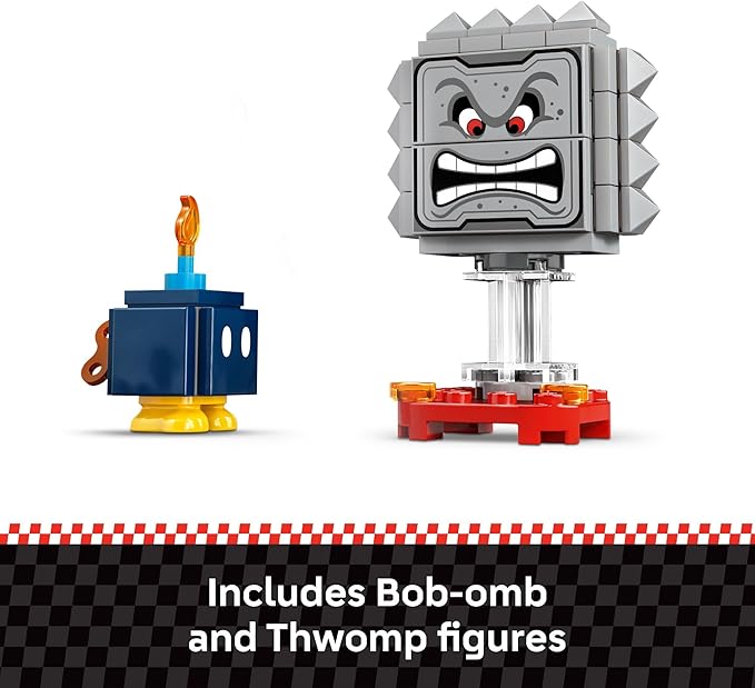 LEGO Super Mario: Mario Kart – Interactive Mario &amp Standard Kart Building Toy - Pretend Play Racing Playset for Boys &amp Girls Ages 7+ - Kids Birthday Gift Idea - 72043