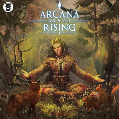 Grey Fox Games Arcana Rising Board Game | Wizardry themed Card Game | 1-6 Players | 20-60 Minutes