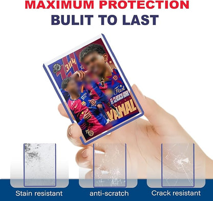 200 Hard Card Sleeves Card Toploaders for Protection for Baseball Football Premium Top Loaders for Cards Ensuring Safety (200 Hard Sleeves)