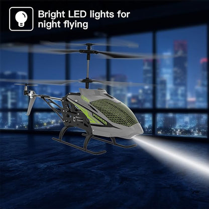 Cheerwing Remote Control HelicopterSYMA S39H RC Helicopter with Altitude Hold and High &amp Low Speed Mode2 BatteriesBig Size Aircraft for Adults Kids(Green)