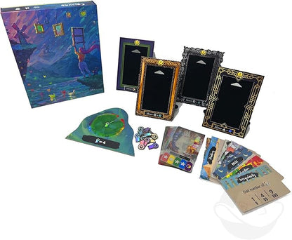 Canvas Finishing Touches (Deluxe) Expansion - R2i Games - 1 to 5 Players - 30 Minutes Play Time