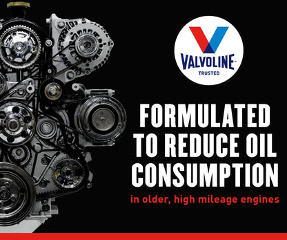 Valvoline High Mileage 150K with Maxlife Plus Technology 5W-20 Motor Oil 1 Quart