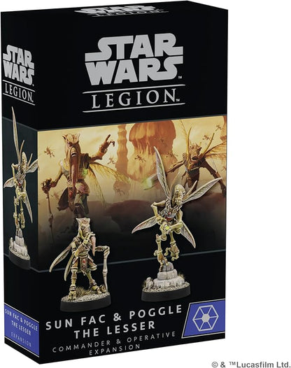 Star Wars: Legion Sun Fac &amp Poogle the Lesser OPERATIVE &amp COMMANDER EXPANSION - Tabletop Miniatures Strategy Game for Kids &amp Adults Ages 14+ 2 Players 3 Hour Playtime Made by Atomic Ma