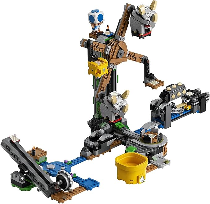 LEGO Super Mario Reznor Knockdown Expansion Set 71390 Building Kit Collectible Toy Playset for Kids New 2021 (862 Pieces)