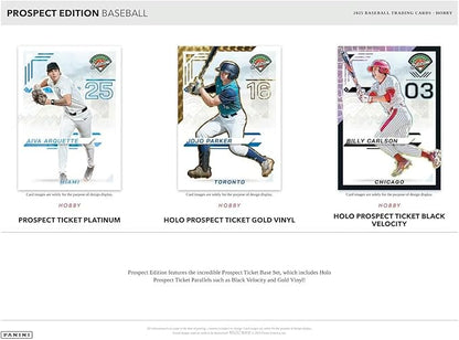 2025 Panini Prospect Edition Baseball Hobby Trading Card Box (4 Autographs Per Box)