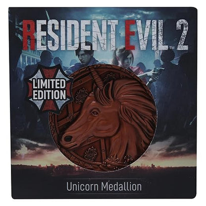 Fanattik Resident Evil 2 Limited Edition Replica Unicorn Medallion