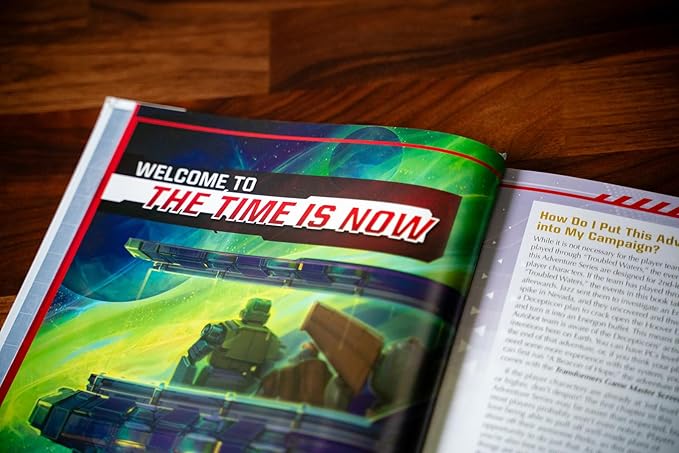 Renegade Game Studios Transformers RPG Adventure Book The Time is Now Hardcover Campaign Module for 4-6 Characters