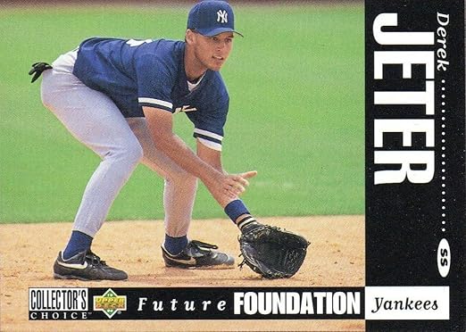 1994 Upper Deck Collectors Choice - Derek Jeter - Future Foundation - New York Yankees Baseball Rookie Card RC #644