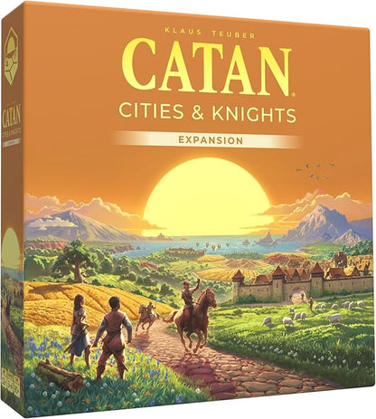 CATAN Cities &amp Knights Board Game Expansion (6th Edition) Enhance Gameplay with New Challenges! Strategy Game for Kids &amp Adults Ages 12+ 3-4 Players 90 Minute Playtime Made by Catan Studio