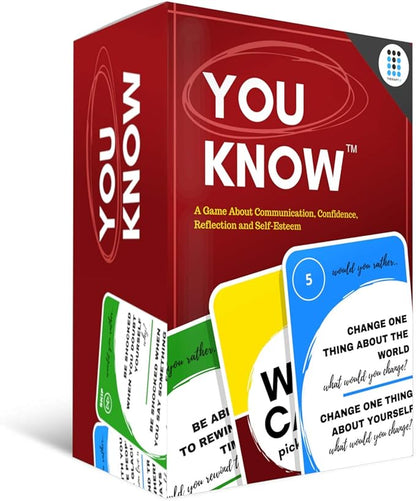 You Know Social Skills Games and Therapy Games A Fun Game That Opens Communication and Encourages Meaningful Conversations to Establish Relationships