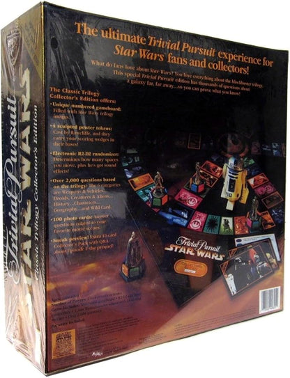 Trivial Pursuit Star Wars Classic Trilogy Collectors Edition