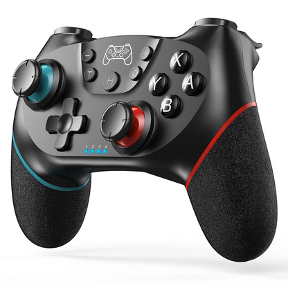 Diswoe Upgraded Wireless Controller for Switch/Lite/OLED/Switch 2 Pro Controller for Switch Remote Joystick Gamepad Supports Wake up, Gyro Axis, Turbo, Dual Vibration and Screenshot Function