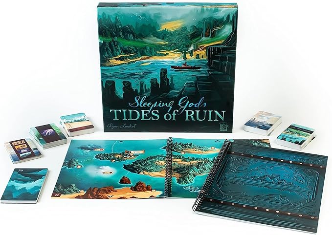 Sleeping Gods: Tide of Ruin by Red Raven Games Strategy Board Game