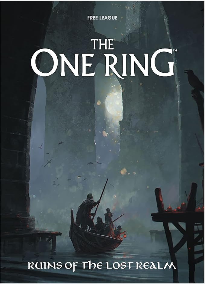 Free League The One Ring: Ruins of The Lost Realm - Expansion Hardcover Book RPG Medium