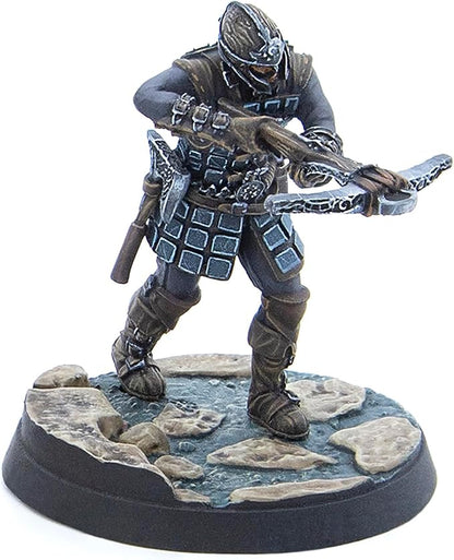 Modiphius: The Elder Scrolls: Call to Arms - Dawnguard Vampire Hunters - 6 Figure Resin Expansion Chapter 3 Unpainted 32mm RPG Miniatures w/ Scenic Bases