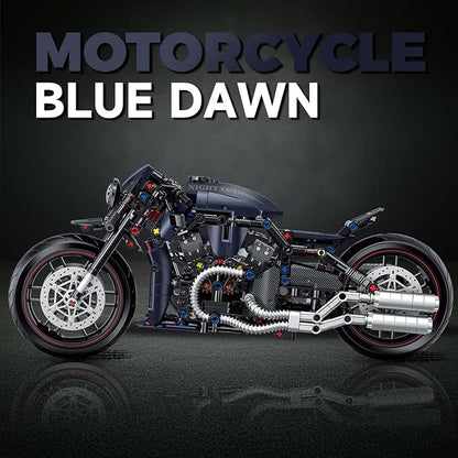 1:8 Motorcycle Building Blocks Toy Kit 623PCS for Adults and Motorcycle Enthusiasts Collectible Building Toy for Adults Birthday Gifts Build A Model Motorcycle