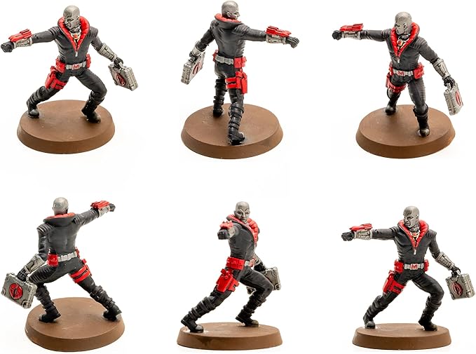 Renegade Game Studios G.I. Joe Heroscape Rumble at The Rift Tactical Board Game Battle Box with 8 Miniatures &amp Modular Hex Terrain