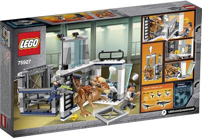 LEGO Jurassic World Escape The Stygi Moloch 75927 Entertainment Toy for Boys &amp Girls