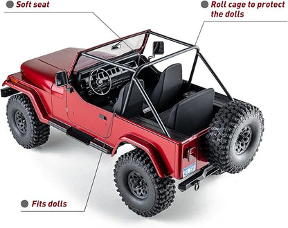 Rochobby BEEZRC 1/10 mashigan RC Rock Crawler for Adults 4WD Off-Road Remote Control Truck Hobby Grade RC Crawler RS Need to Complete
