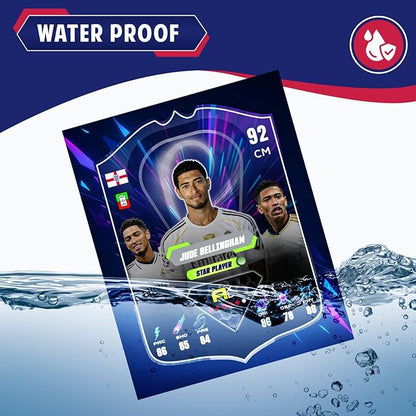 Soccer Trading Cards 2025–2026 | 50 Playing Cards Collection | Look for 10 Ultra Rare &amp 2 Golden Edition Cards | Random Premium Soccer Cards | Value Pack