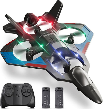 4DRC RC Planes Remote Control Airplanes for Kids Foam Remote Control Planes for Kids Adults Beginners Remote Control Helicopter Fighter Jet Drones for Kids Adults 360° Flip Easy to Fly