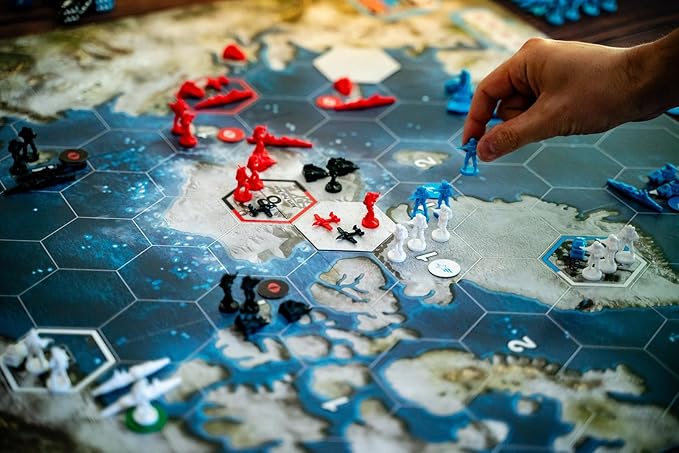 Renegade Game Studios G.I. Joe Board Game: Battle for the Arctic Circle Axis &amp Allies Strategy
