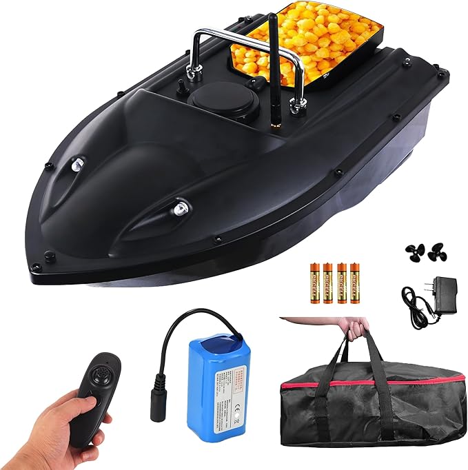 Saltwater Long Distance Sending Hook Lures Trawling Tumbler Remote Control Surf Fishing Rc Bait Drop Boats for Ocean7800mah Battery