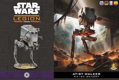 Asmodee Star Wars: Legion at-ST Walker - Tempest Force &amp Endor-Themed Imperial Expansion Tabletop Miniatures Game Strategy Game for Kids and Adults Ages 14+ 2 Players 3 Hour Playtime