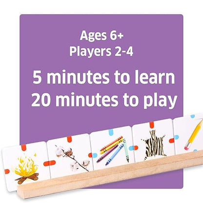 Chalk and Chuckles Why Connect- Logic &amp Language Game for Kids 6+ Families &amp Therapists | Critical Thinking Picture Association Speech Therapy &amp Conversation Game | Gift for Boys &amp