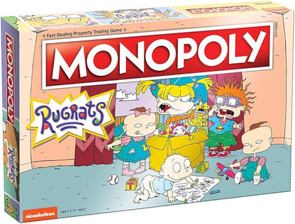 Monopoly Rugrats Board Game | Based on The Nickelodean Series Rugrats | Officially Licensed Rugrats Merchandise | Themed Classic Monopoly Game
