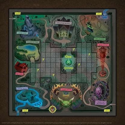 CLUE: Goosebumps Classic Board Game Inspired R.L. Stine’s Goosebumps Novels Thwart Slappy's Sinister Plan with Friends and Family of All Ages Officially Licensed Scholastic Merchandise