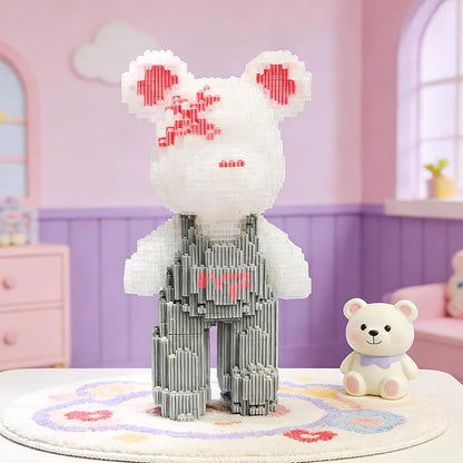 Small Candy Bear Building Blocks (2850 PCS) Creative Animal Brick Set for Kids &amp Adults Micro Building Blocks Teddy Blocks Children Toys for Christmas Halloween Anniversary