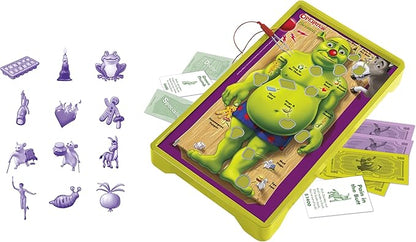 Operation: Shrek Board Game Featuring 12 Custom Shrek “Funatomy” Pieces from Pixie Bites to Pain in The Butt Donkey Classic Electronic Remove The Objects or Get The Buzzer Game Officially Licensed