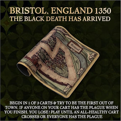 Bristol 1350 Board Game of Strategy Deceit and Luck for 1-9 Players
