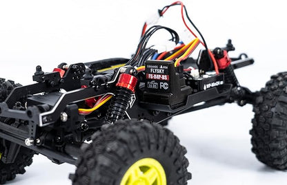Helidirect HobbyPlus 1/18 RC Crawler - CR-18P PRO Brushless Juice Up Edition RTR w HBW Electronics 2.4GHz 4CH TX - Remote Control Crawler RC Rock 1/18 Full Lock 4WD Off-Road for Adults - Red