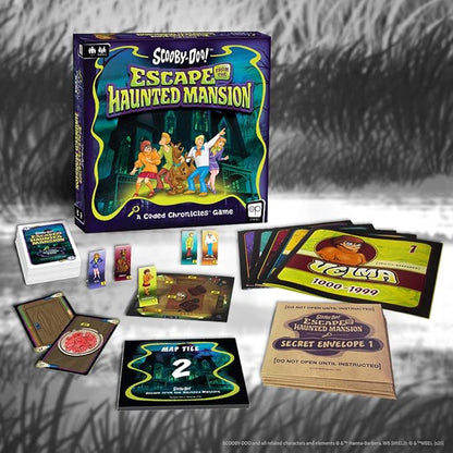 Scooby-Doo: Escape from The Haunted Mansion - A Coded Chronicles Game | Escape Room Game for Kids &amp Adults | Featuring Iconic Characters and Mysteries | Officially Licensed Hanna-Barbera Game