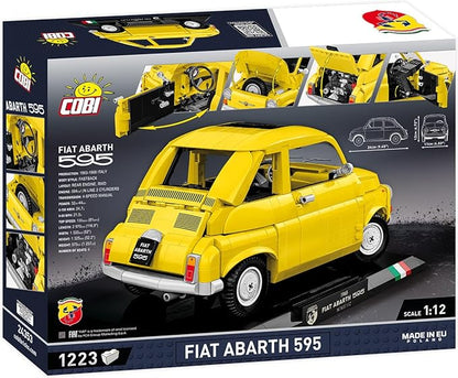 COBI Fiat Abarth 595 Vehicle - Executive Edition Building Set 1223 Pieces
