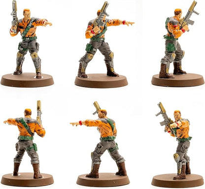 Renegade Game Studios G.I. Joe Heroscape Rumble at The Rift Tactical Board Game Battle Box with 8 Miniatures &amp Modular Hex Terrain