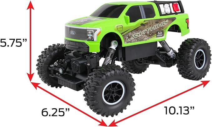 Ready to Run Realtree R/C Ford F-150 Lightning Rock Crawler