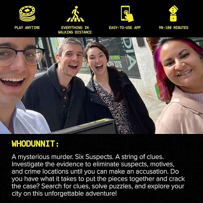 Orlando Outdoor Escape Room | Real City Scavenger Hunt | Gifts for Adults &amp Families | 1-6 Players 2-3 Hours 1.5 Miles Walking Distance