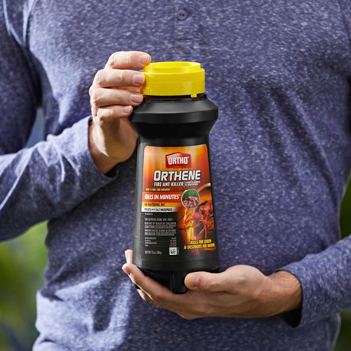 Ortho Orthene Fire Ant Killer1, Kills the Queen and Destroys Mounds, Begins Working in 60 minutes, 12 oz., 2-Pack