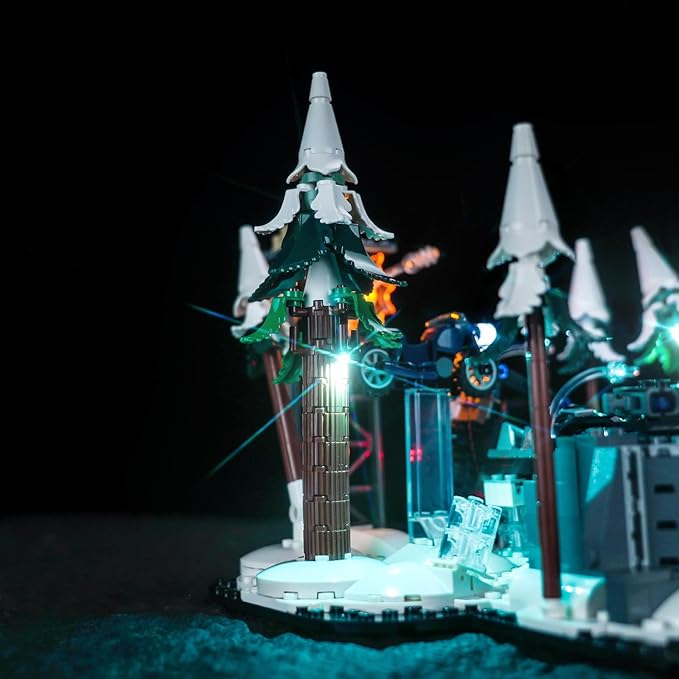 Upgraded Led Light Kit Compatible with Lego The Avengers Assemble: Age of Ultron Building Set Lights Decoration Compatible with Lego 76291 (Model Not Included)