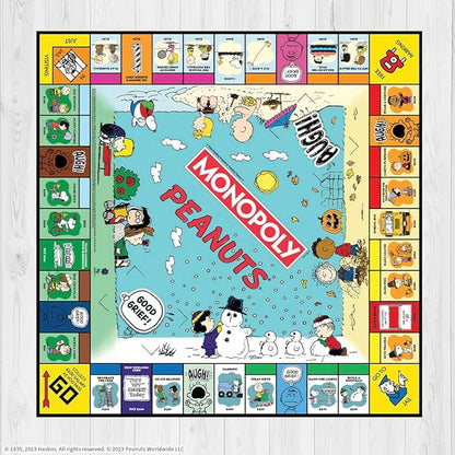 Monopoly Peanuts Board Game Play as Snoopy on Sled Baseball Cap Kite Eating Tree &amp More Officially Licensed and Collectible Monopoly Game Based On The Famous Comic Strip Peanuts