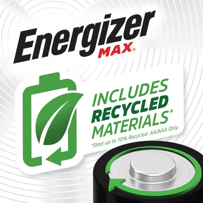 Energizer MAX AAA Batteries (20 Pack), Triple A Alkaline Batteries