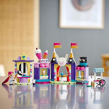 LEGO Friends Magical Funfair Stalls 41687 Building Kit Carnival Pretend Play Toy for Kids Who Love Magic Tricks New 2021 (361 Pieces)