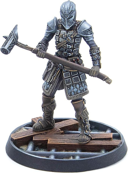 Modiphius: The Elder Scrolls: Call to Arms - Dawnguard Vampire Hunters - 6 Figure Resin Expansion Chapter 3 Unpainted 32mm RPG Miniatures w/ Scenic Bases