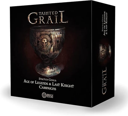 Tainted Grail Stretch Goals: Age of Legends &amp Last Knight Board Game CAMPAIGN EXPANSION - Medieval Strategy &amp Adventure Ages 14+ 1-4 Players 2-3 Hour Playtime Made by Awaken Realms