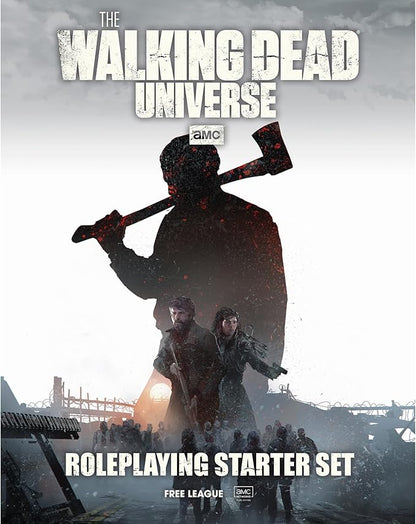 The Walking Dead Universe RPG: Starter Set - Boxed Set - Everything You Need To Get Started Roleplaying Horror Free League Publishing
