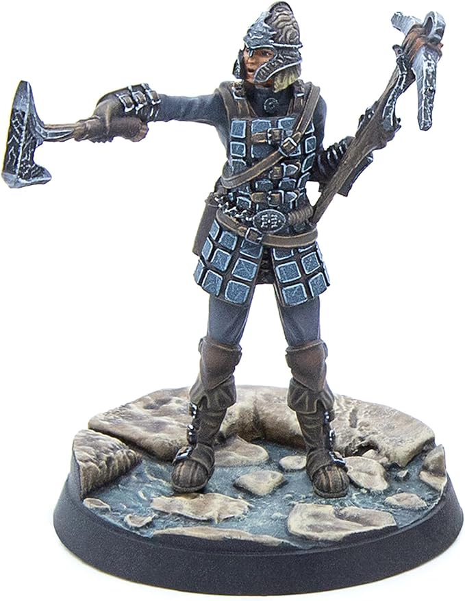 Modiphius: The Elder Scrolls: Call to Arms - Dawnguard Vampire Hunters - 6 Figure Resin Expansion Chapter 3 Unpainted 32mm RPG Miniatures w/ Scenic Bases